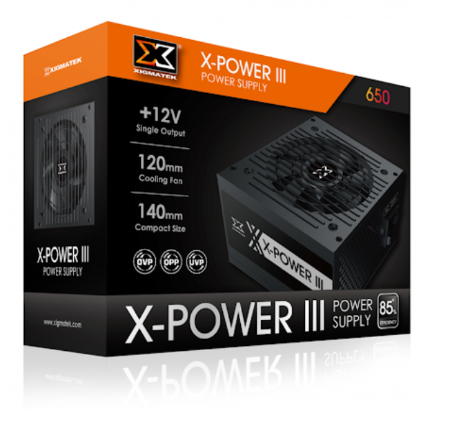 Nguồn Xigmatek X-Power X-650 600W