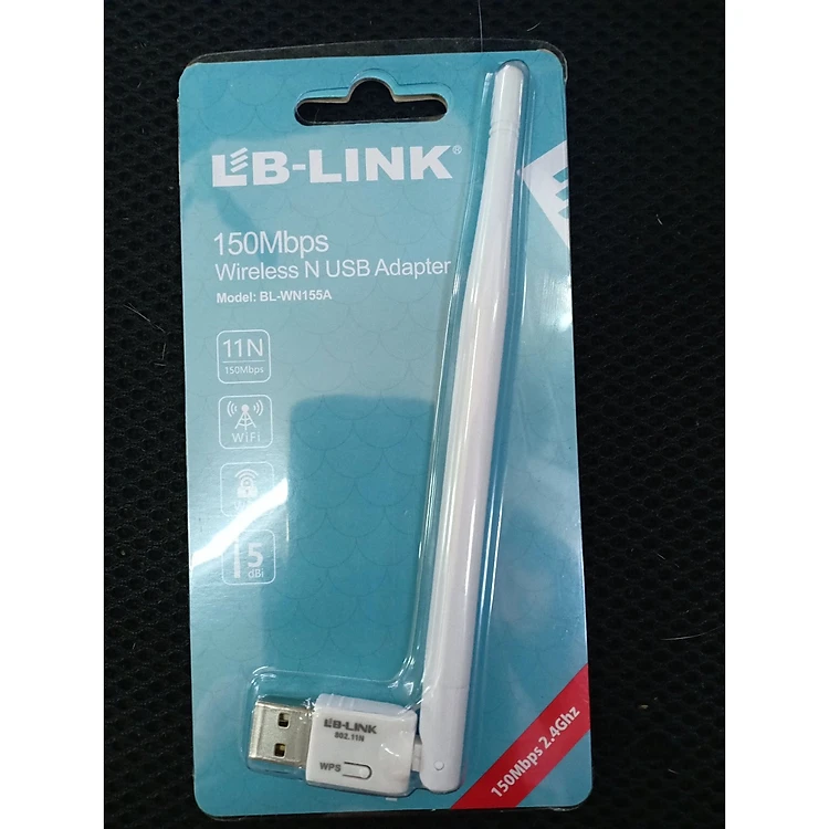 USB Thu Wifi cho PC - Laptop LB-Link BL-WN155A - Hàng Chính Hãng