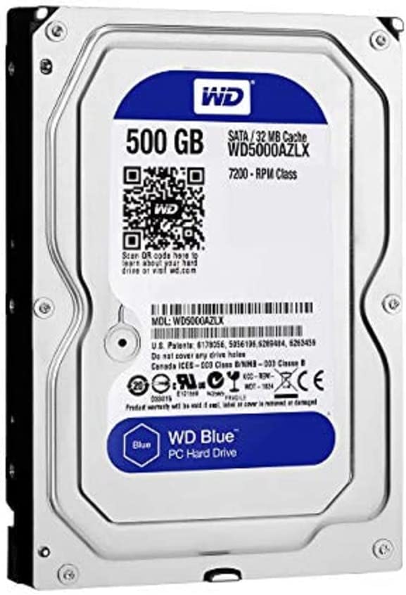 Ổ cứng HDD Western Blue 500GB 7200rpm SATA 3.5 inch
