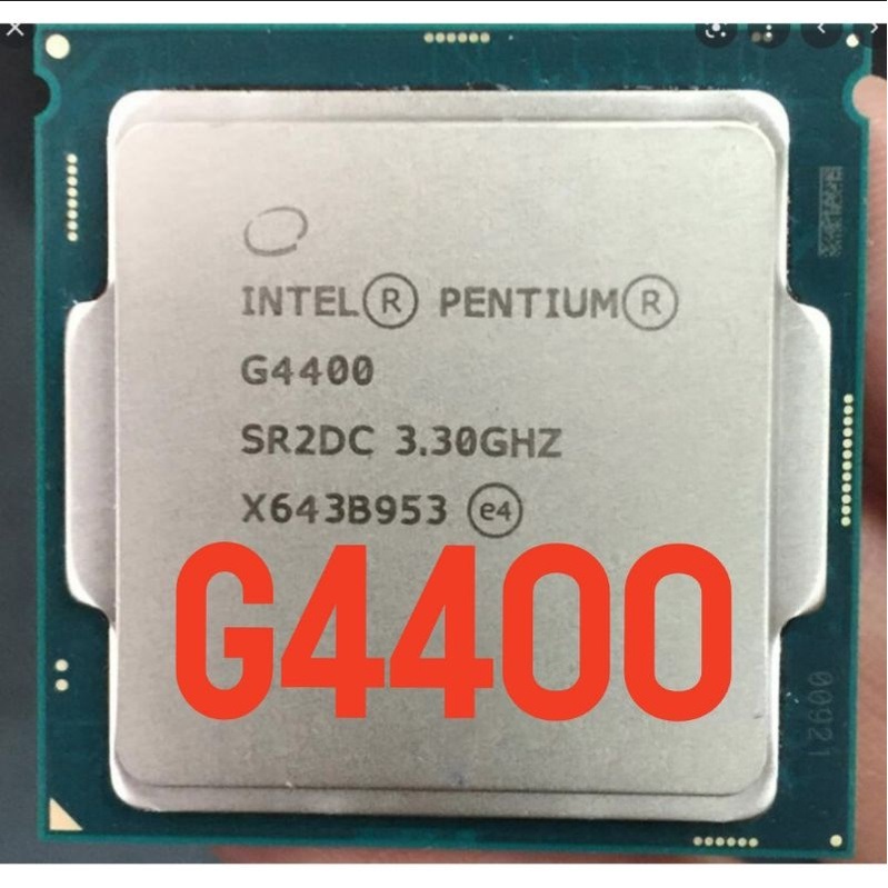 CPU Intel Pentium G4400